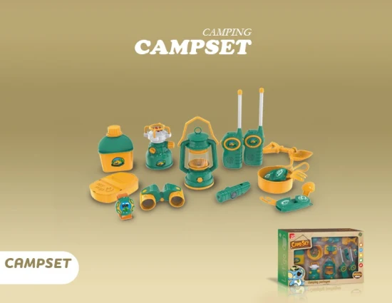 Kinder Outdoor Zelt Set Rollenspiel mit Werkzeug Spielzeug Kinder Abenteuer Camping Spielzeug