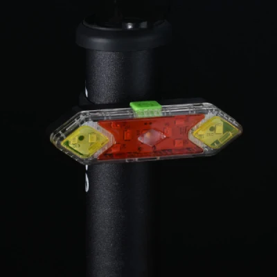 Radfahren Nacht Warnung Rücklichter Langlebige Lampe, Fahrrad Rücklicht Wasserdichte USB Aufladbare Mountainbikes Rücklichter Wbb18313